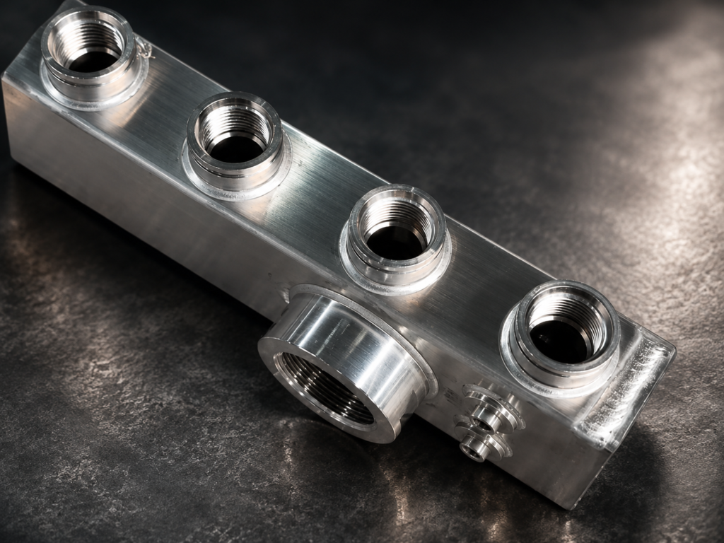 máquina de soldadura para manifolds